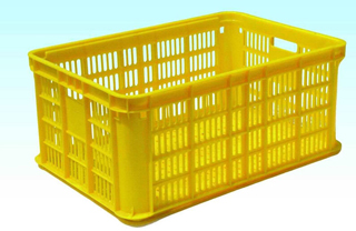 Plastics crates